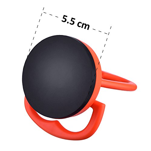 Outus 2 Packung 5,5 cm Dent Abzieher Auto Dent Saugnapf Auto Body Dent Abzieher Ausbau Werkzeug, Orange - 7
