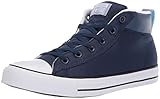 gepolsterter Schuhkragen Converse Unisex-Erwachsene Chuck Taylor All Star Hohe Sneaker Blau (Navy/White/Indigo Fog 000) 44 EU
