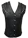 Produktbild Weste Leder Jacke Armfrei Korsettschließe Herren Schnur Gothic Mittelalter Biker (XL)