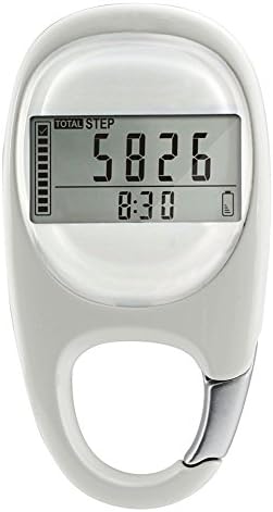 Momongel Multi-Function 3D Digital Pedometer Calories Step Counter with Hanging Hook
