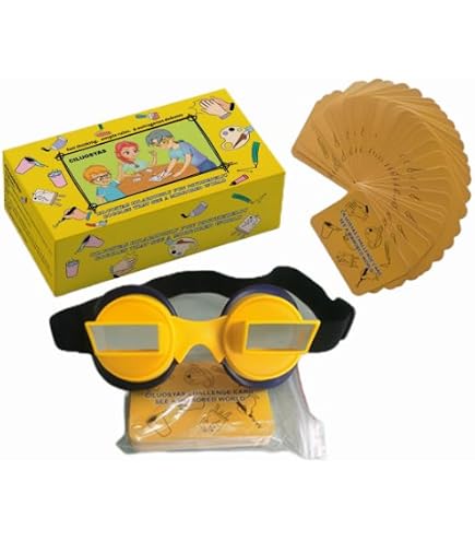 Professor PUZZLE Beer Goggle Glasses Game | Hilarious Party Entertainment for Grown-Ups | Great for Hen Parties and Birthdays | Fun Group Activity with Silly Challenges