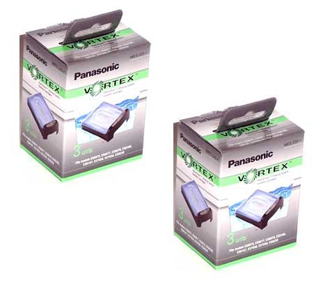 SIX Panasonic Vortex WES035 Cleaning Refils