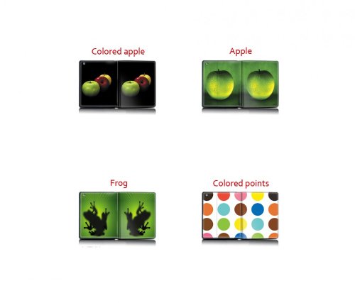 MySleeveDesign iPad Leder Case Hülle Tasche für iPad 2 / iPad 3 / iPad 4 – VERSCH. DESIGNS – Creature - 9