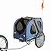 Produktbild Doggyhut® XL Hundeanhänger Hunde Fahrradanhänger Hundetransporter-BLAU 10117-02