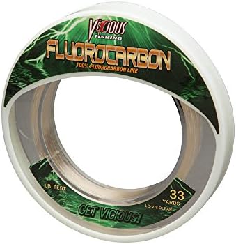 Vicious Fishing 60# Fluorocarbon Leader Line