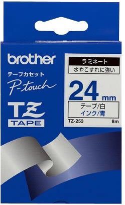 Preisvergleich Produktbild Brother TZ253 Schriftbandkassette 24mm8m