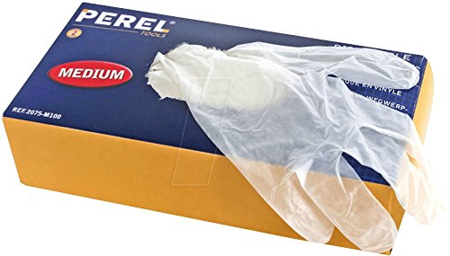 Preisvergleich Produktbild Vinyl-Einmalhandschuhe - M