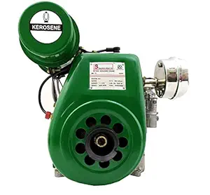 SWADESI KRAFTS 1.5HP Petrol Kerosene Engine for Vibrator, Farming, Water Pump, Agriculture, Sugarcane Engine (Green)