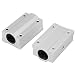 Produktbild 2 STÜCKE Aluminium Linear Motion Kugellager Schlitten Einheit Bushing Gleitlager für CNC12mm