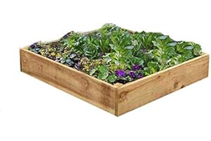 Quickcrop Wooden Starter Raised Bed Kits 4ft x 4ft