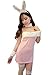 Produktbild Yinglite Damen Sexy Uniform Bunny Kostüm Häschen-Mädchen Kaninchen Hasenkostüm Hasen bunny kostum Lingerie Dessous Kostüm Erotisch Uniform Lolita COSPLAY Reizvolle Overall (Medium, 2003-Pink)
