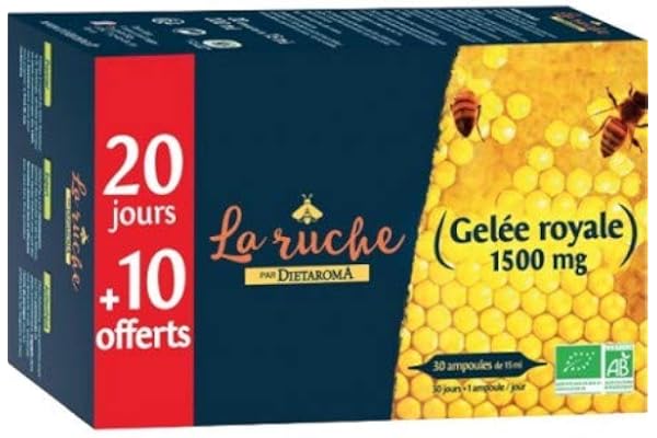 Gelée Royale Bio - Ampoule 1500 mg