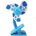 Price comparison product image Baby Clip-On Mini Stroller Fan BLUE