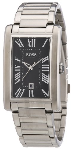 Hugo Boss Herren-Armbanduhr Analog Quarz Edelstahl 1512712