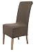 Produktbild SCHEFFLER-Home Sofia Stuhlhussen 2 Stück, Stretch-Hussen Stuhl-Bezug bi-elastische Schutz-Husse, Abdeckung mit Gummiband, Sitzhöhe bis 22-25 cm - Taupe