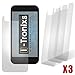 Price comparison product image HTC Desire 650 Pack With 3 Screen Protectors With Polish Cloth By i-Tronixs