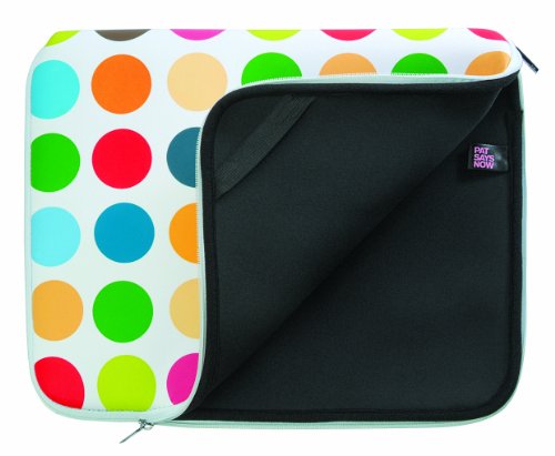 Pat Says Now Polka Dots Notebooktasche bis 33,7 cm (13,3 Zoll) weiß - 2
