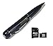 Price comparison product image Smartex | Hidden Camera Spy Pen Full HD 1080P Silver + 8GB Sd Card - Photo Video Audio Recorder Mini SpyCam