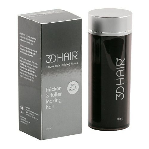 3D Hair Loss Fibres for Thinning Hair Medium Brown 35g