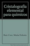 Image de Cristalografia elemental para quimicos