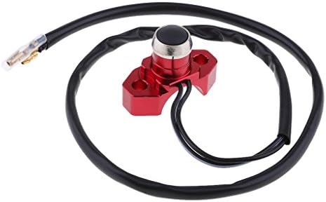 Sharplace CNC Billet Engine Stop Start Kill Switch Button For KTM Motorcycle Dirt Pit Bike Enduro ATV (Red)