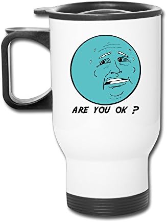 Personality Uranus Planet Are You Ok I'm Sad Stainless Travel-Travel Mugs.