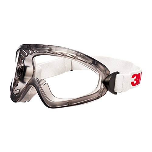 3M 2890S Vollsichtbrille, 2890er Serie, AS, AF, UV, PC, ohne Belüftungsschlitze (gasdicht), Klar - 2