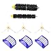 Produktbild 3pcs Corner Reinigungsbürste 3pcs Reiniger Filter Eine Rollbürste für Roomba