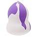 Generic Cosmetic Dry Liquid Makeup Face Foundation Make Up Sponge Contour Blender Blending Flawless Powder Puff - purple + white RS.180.00