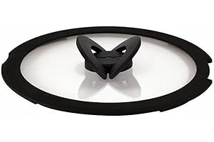 Tefal Ingenio Couvercle en verre 22 cm, rangement facile, gain de place, poignées pliables, chauffage plus rapide, convient aux ustensiles de cuisine Ingenio - Passe au lave-vaisselle - Qualité