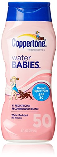 Coppertone Water Babies Sunscreen Lotion SPF#50 235 ml