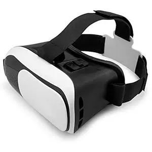 Exxelo All New 360 Degree Virtual Reality Movies Games 3D Glasses & Perfect for Long Time Wearing for All Smartphones Having 4.5 to 6 Inch Display