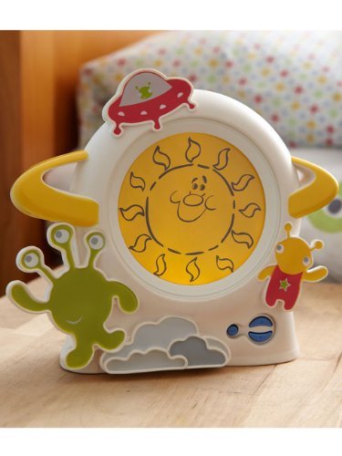 Gro Clock with Little Aliens Clock Face