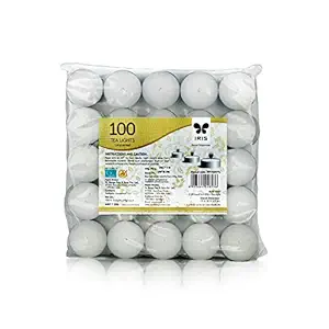 IRIS Metal Tea Lights with 10g/PC, Set of 100