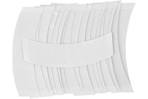 CTRUEE 40Pcs Hair Extension Tape Tabs, Pre-cut Double Sided Adhesive Tapes in Hair Extensions, Adhesive Tape Strips, Invisible Waterproof Wig Tapes for Lace Wigs, Toupee Tape for Human Hair Replacement
