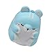 Produktbild fat. chot Weiche Squishy Spielzeug Hamster Cartoon Tiere creme langsam Rising Squeeze Duft lindert Stress Angst Toys Home Dekoration Ostern Geschenk für Kinder Erwachsene, PU, blau, 10cm*8cm*7.5cm