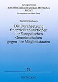Image de Die Durchsetzung Finanzieller Sanktionen Der Europaischen Gemeinschaften Gegen Ihre Mitgliedstaaten