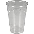 Compostable, bio-disposable drinking cup 400 ml, 0.4 L, pack of 50