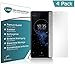 Produktbild Slabo 4 x Displayschutzfolie für Sony Xperia XZ2 Compact Displayfolie Schutzfolie Folie Zubehör (verkleinerte Folien, aufgrund der Wölbung des Displays) Crystal Clear KLAR - Made IN Germany
