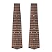 Produktbild B Blesiya 2 Stücke 18 Bünde Ukulele Griffbrett für 26 "Ukulele Gitarrenhals-Teile