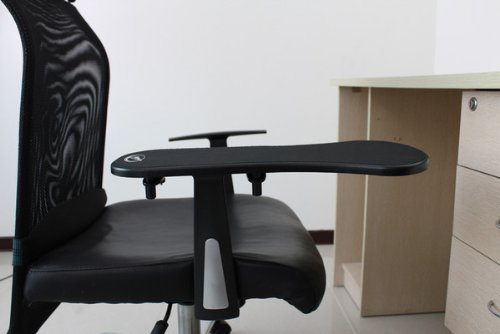 Original Lavolta® Komfort Armauflage Gelenkstütze Armstütze – Tisch- und Armlehnen-Mauspad – Schwarz - 4