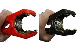 AUTO MARINE CABLES LTD 2x 300 AMP BATTERY JUMP LEAD CHARGER CROCODILE CLIP CLAMP BLACK RED JLC310B JLC310R AUTOMARINE