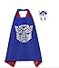 Price comparison product image Premium Quality super hero Cape and mask costume set for Kids … (Optimus Prime Transformer)
