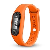 SLGJYY Männer Frauen Pedometer Elektronische Uhr, Fitness Uhr Silikonband Smart Armband Pedometer Armband Fitness Tracker