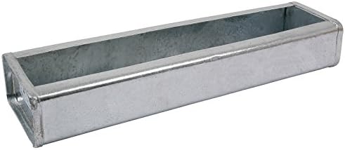 Wolseley 60CM (5LT) GALVANISED POULTRY WATER TROUGH and Tigerbox® Antibacterial Pen.