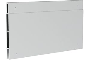 Hakuna Pets Terrassentür für Haustiere, 9,9 cm Höhe, passend für Bildschirmeinsatz für mittelgroße Türen, Silber