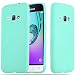 Produktbild Samsung Galaxy J1 2016 Silikonhülle in CANDY BLAU von Cadorabo - Ultra Dünn Slim Design TPU Schutzhülle – Handyhülle Bumper Back Case Cover
