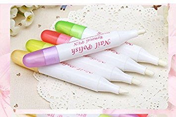 nalmatoionme Nail Art Korrektur Pen Nagellack Entfernerstift (zufällige Farbe) - 3