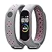 Produktbild bloatboy Lightweight Lüften Silikon Ersatz Uhrenarmband Für Xiaomi Mi Band 4 Watch, TPU Anti-Off Langlebig Uhrenarmband Armband (Pink)