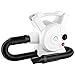 Produktbild DJLOOKK Hundefön 3.2 HP Stufenlos Einstellbarer Geschwindigkeit Hundesalon Trockner Für Cat-Gebläse Mit 3 Verschiedenen Düsen 2200W
